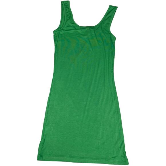 Olivaceous‎ Dress Scoop Neck Sleeveless Tank Stretch Mini NEW Women Junior S - Picture 2 of 8